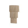 Nástenné svietidlo 2L 33x14x59 cm MALAIKA taupe