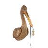 Nástenná lampa 33x28x63 cm PELICAN antický bronz
