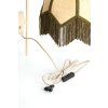 Nástenná lampa 33x25x47 cm SULINA rafia prírodná+zelená