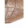 Nástenná lampa Ø43x115 cm LYRA prírodná+matná čierna