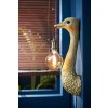 Nástenná lampa 18x15,5x57,5 cm PŠTROS zlatá