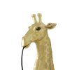 Nástenná lampa 20,5x19x61 cm ŽIRAFA zlatá