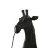 Nástenná lampa 20,5x19x61 cm ŽIRAFA matná čierna