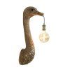 Nástenná lampa 25x19x72 cm PŠTROS antický bronz