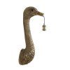Nástenná lampa 25x19x72 cm PŠTROS antický bronz