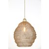 Závesná lampa Ø38x42 cm NINA drôt antický bronz