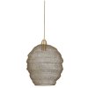 Závesná lampa Ø38x42 cm NINA drôt antický bronz
