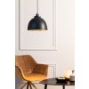 Závesná lampa Ø30x26 cm KYLIE čierno-zlatá