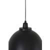 Závesná lampa Ø30x26 cm KYLIE čierno-zlatá