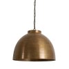 Závesná lampa Ø60x42 cm KYLIE surový starý bronz
