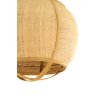 Závesné svietidlo Ø41x39 cm BOZONA ratan natural