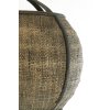 Závesná lampa Ø41x39 cm BOZONA ratan hnedosivá