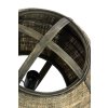 Závesná lampa Ø41x39 cm BOZONA ratan hnedosivá