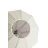 Závesná lampa 5L Ø76x140 cm HUXI potlač dreva prírodná + ľan krémová