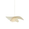 Závesná lampa Ø80x22 cm ELCKA krémová
