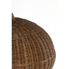 Závesná lampa Ø45x32 cm MELZOR ratan tmavohnedá