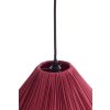 Závesná lampa Ø36x44 cm VERITA bordová