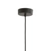 Závesná lampa Ø31x38 cm VERITA bordová