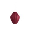 Závesná lampa Ø31x38 cm VERITA bordová