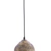 Závesná lampa Ø42x50,5 cm RYOTA hnedozlatá