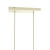 Závesná lampa 5L 105x19,5x123 cm TUFIA ľanová krémová