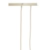 Závesná lampa 3L Ø38x34 cm TUFIA ľanová krémová