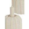 Závesná lampa 3L Ø38x34 cm TUFIA ľanová krémová