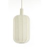 Závesná lampa 3L 80x21x34 cm TUFIA ľanová krémová