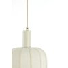 Závesná lampa 3L 80x21x34 cm TUFIA ľanová krémová