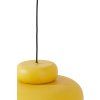 Závesná lampa Ø39x20 cm NEIVA matná okrová žltá
