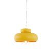 Závesná lampa Ø39x20 cm NEIVA matná okrová žltá