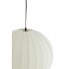 Závesná lampa Ø35x33 cm ZAGORI bouclé krémová