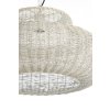 Závesná lampa Ø59x31,5 cm PIEDRA krémová