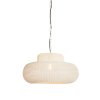 Závesná lampa Ø59x31,5 cm PIEDRA krémová