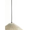 Závesná lampa Ø36x29 cm ALAMEDA krémová