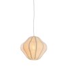 Závesná lampa Ø38,5x32 cm SUKAU ľanová krémová