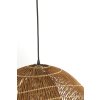 Závesná lampa 65x64x30,5 cm JANZUR ratan tmavohnedá