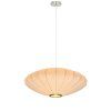 Závesná lampa Ø60x26 cm FAY biela