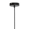 Závesná lampa Ø40x33 cm MALACIA zamatovo zelená
