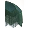 Závesná lampa Ø40x33 cm MALACIA zamatovo zelená