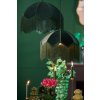 Závesná lampa Ø40x33 cm MALACIA zamatovo zelená