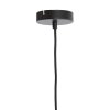 Závesná lampa Ø42x27 cm RAFAELLA rafia prírodná