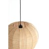 Závesná lampa Ø42x27 cm RAFAELLA rafia prírodná