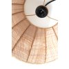 Závesná lampa Ø42x27 cm RAFAELLA rafia prírodná