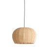 Závesná lampa Ø42x27 cm RAFAELLA rafia prírodná