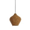 Závesná lampa Ø28x30 cm KALENGA korálky prírodné