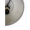 Závesná lampa 3L 120x30x21 cm SOLNA antický bronz + dymové sklo