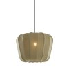 Závesná lampa Ø60x45 cm ZUBEDO olivovo zelená