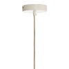 Závesná lampa Ø60x45 cm ZUBEDO krémová
