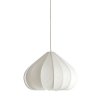 Závesná lampa Ø58,5x40 cm ZUBEDA krémová
